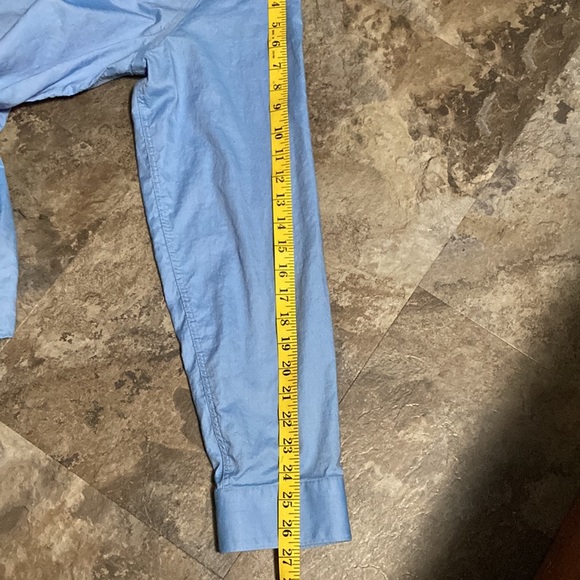 Men’s Expressmen 1MX Fitted - Button Up Front - Dress Shirt (L) Powder Blue - Picture 7 of 7